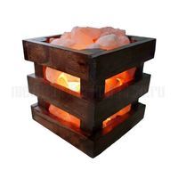 Соляная лампа Wonder Life Wood SLL-12070-W1