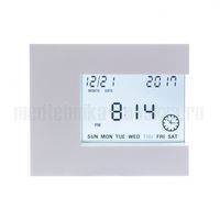 Термометр цифровой с часами Т-08