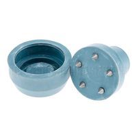 Зимний наконечник для тростей и костылей 16 мм, серый