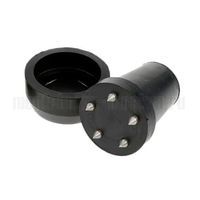 Зимний наконечник для тростей и костылей 19 мм, черный