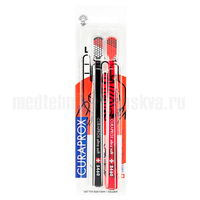 Зубная щетка Curaprox CS5460/2Tattoo Ultrasoft, d 0,10мм (2 шт.)