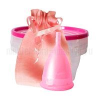 Менструальная чаша CupLee в контейнере для стерилизации+мешочек