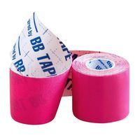 Кинезио тейп BBTape ICE 5см*5м, розовый
