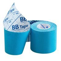 Кинезио тейп BBTape ICE MAX 5см х 5м, голубой