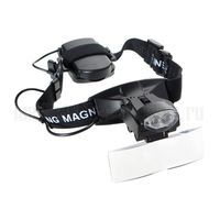 Лупа налобная Kromatech с подсветкой MG9892C