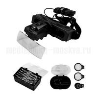 Лупа налобная Kromatech с подсветкой MG9892E
