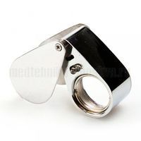 Лупа Veber 21007 складная с подсветкой (20х, 21 мм)