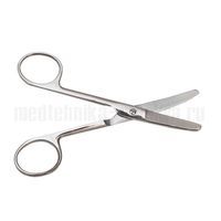 Н-34 Ножницы тупоконечные вертикально-изогнутые для роговицы