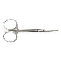 Ножницы глазные остроконечные вертикально изогнутые МИЗ-Т, 113 мм арт. Н-41