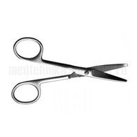 Н-47 Ножницы для энуклеации вертикально-изогнутые, 140 мм