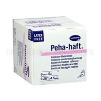 Самофиксирующийся бинт Peha-haft 4 м х 6 см, белый, без латекса