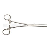 Зажим кровоостанавливающий 1x2 зубый, зубчатый прямой №2 МИЗ-Т, 160 мм (З-5)