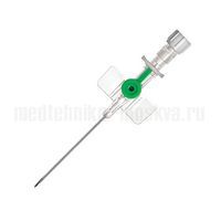 Катетер Апексмед для внутривенных вливаний с крыльями и портом Флексикат G24