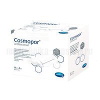 Самоклеящиеся послеоперационные повязки COSMOPOR Antibacterial с серебром (10 х 8 см)