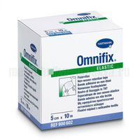 Пластырь Omnifix Elastic для сплошной фиксации повязок 5см х 10м