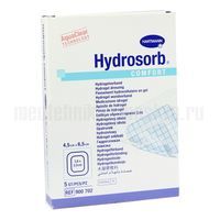 HYDROSORB Comfort гидрогелевые самоклеящиеся повязки (4,5 х 6,5 см) 1шт./5шт.