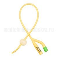 Катетер Фолея Apexmed двухходовой с кончиком Тиманна Ch14