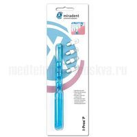 Зубная щетка Miradent I-Prox P transparent монопучковая голубая