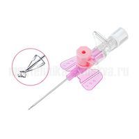 Внутривенный катетер Вазофикс Сэйфти с инъекционным портом G22