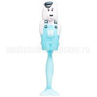 Детская зубная щетка Miradent Kid's Brush (медведь, светло-голубой)