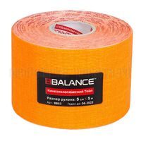 Флуоресцентный кинезио тейп BBTape FL 5см*5м, оранжевый