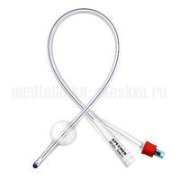 Двухходовой катетер Фолея Apexmed, силиконовый