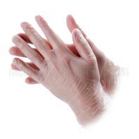 Перчатки Aviora, виниловые, неопудренные, 50 пар (размер изделия – XL)