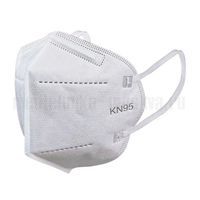 Защитная маска KN95 FFP2, без клапана выдоха, белая