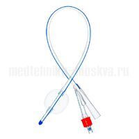 Катетер Фолея двухходовой Vogt Medical, 100% силикон 18 размер