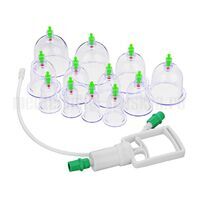 Вакуумные массажные банки с магнитами JK-7, 12 шт