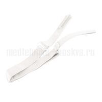 Двойная шейная лента TRACHEA норм белая