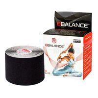 Кинезио тейп BBTape 5см*5м (черный)