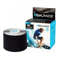 Кинезио тейп BBTape MAX 5см х 5м, черный