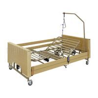 Кровать медицинская функциональная Med-Mos электрическая YG-1 со стальным ложем шириной 120 см, общий вид