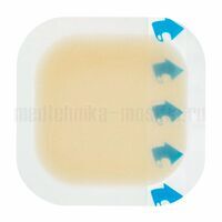 Повязка гидроколлоидная Гидротек 10 х 10 см с утолщением, самофиксирующаяся