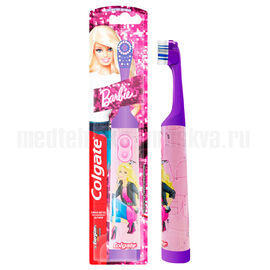 Детская электрическая зубная щетка Colgate Barbie