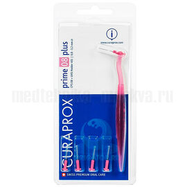 Набор Prime Set Plus: 5 ёршиков CPS 08 (розовый) с держателем UHS 451