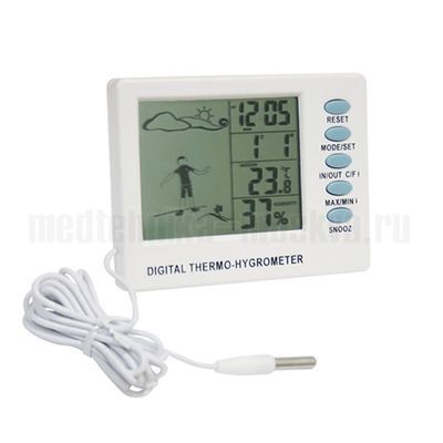Термометр-гигрометр цифровой Т-04 метеостанция