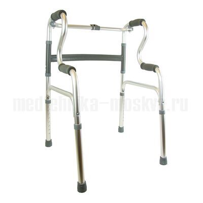 Ходунки Amrus AMW1B77 двухуровневые шагающие/жесткие