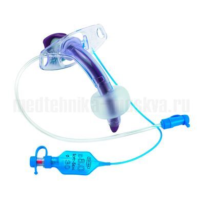 Трахеостомическая трубка Portex Blue Line Ultra с манжетой Soft-Seal, каналом для санации, 2 внутренними канюлями