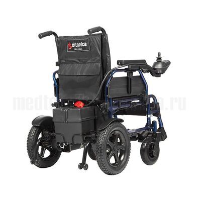 Инвалидная коляска с электроприводом Ortonica Pulse 120 вид сбоку