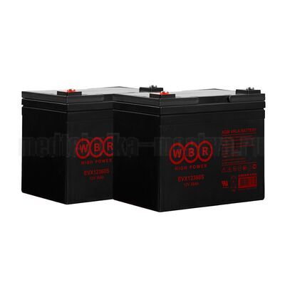 Аккумулятор WBR EVX12360S (12v 36Ah) для колясок Pulse 120, 150, 160, 190