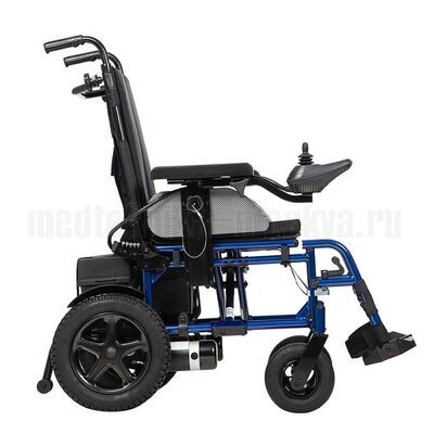 Инвалидная коляска с электроприводом Ortonica Pulse 160 вид сбоку