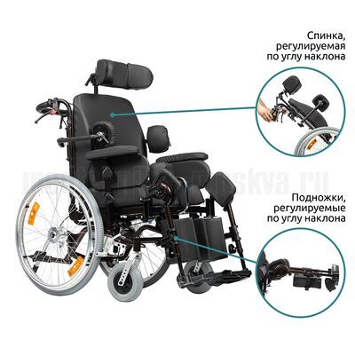 Кресло-коляска инвалидная Ortonica Comfort 600
