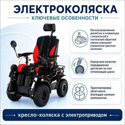 Особенности коляски с электроприводом MEYRA OPTIMUS 2 Комплектация RS