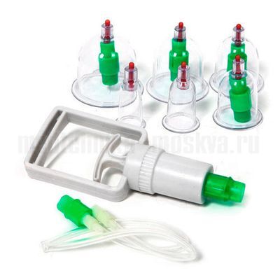 Вакуумные банки с вакууматором №6, YS-0006