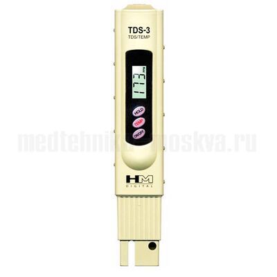 ТДС-метр (солемер) HM Digital TDS-3