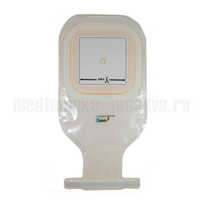 6100 Колопласт Калоприемник дренируемый прозрачный мс2000 10-80 мм