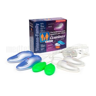 Ультрафиолетовая сушилка для обуви Тимсон 3 в 1 Семейная 2432