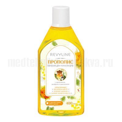 Бальзам для полости рта Revyline Прополис, 400 мл